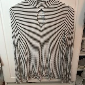 Long Sleeve Striped Tee